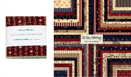 Old Glory Gatherings 2.5" Charm Pack-0
