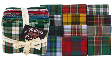 Preppy Plaids Fat Quarter Bundle-0