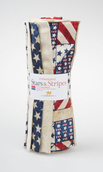 Stonehenge Fat Quarters - Stars & Stripes-0