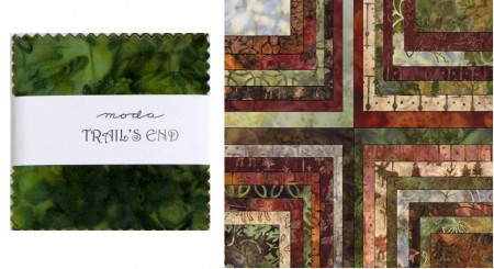 Trails End Batiks 5" Charm Pack-0