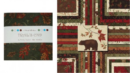 Trails End 5" Charm Pack - Brushed-0