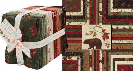 Trails End Fat Quarter Bundle - Brushed-0