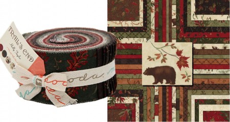 Trails End Moda Jelly Roll - Brushed-0