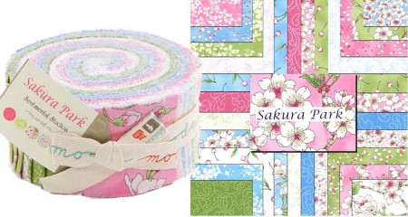 Sakura Park Moda Jelly Roll-0