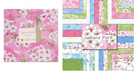 Sakura Park Moda Layer Cakes-0