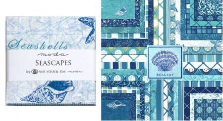 Seascapes 5" Charm Pack-0