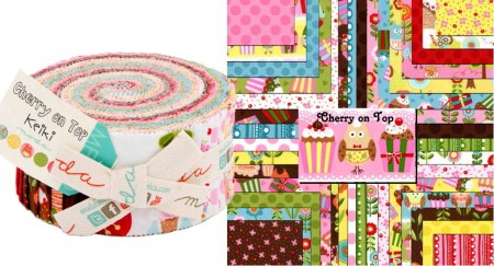 Cherry on Top Moda Jelly Roll-0