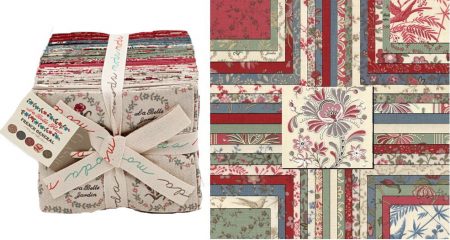 La Belle Fleur Fat Quarter Bundle-0