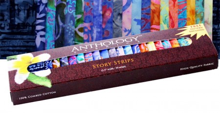 Anthology Batik Story Strips Collection - #212-53 + FREE PATTERN-0