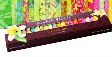 Anthology Batik Story Strips Collection - #212-56 + FREE PATTERN-0
