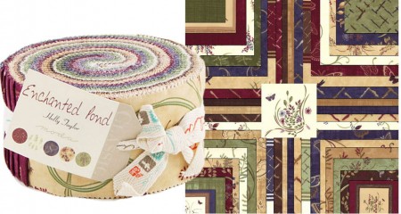 Enchanted Pond Moda Jelly Roll-0