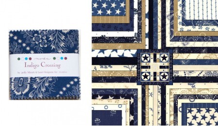 Indigo Crossing 2.5" Charm Pack-0