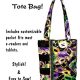 Mardi Gras Tote Bag - Purse / Handbag Kit-0