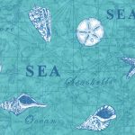 Seascapes - 19611 12 - Caribbean Blue-0