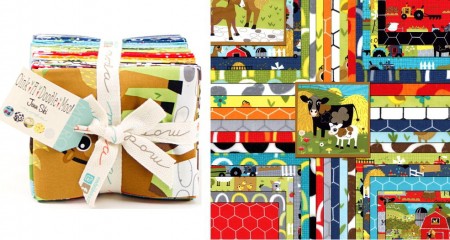 Oink A Doodle Moo Fat Quarter Bundle-0