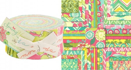 Spring House Moda Jelly Roll-0