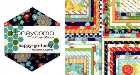 Happy Go Lucky Moda Honeycomb + Free-0