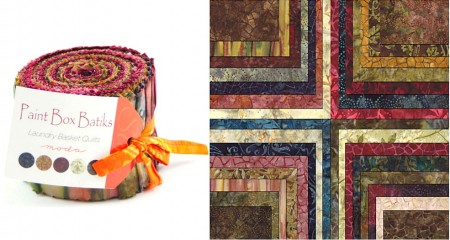 Paint Box Batik Jelly Roll Highlight-0