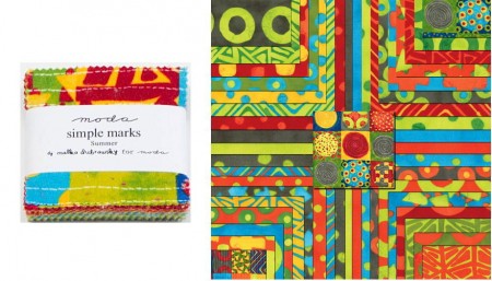 Simple Marks Summer 2.5" Charm Pack-0