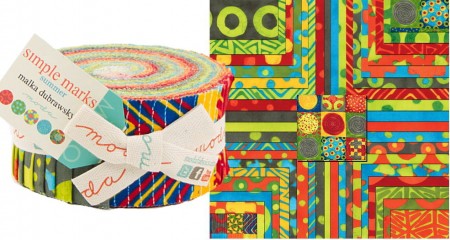 Simple Marks Summer Moda Jelly Roll-0