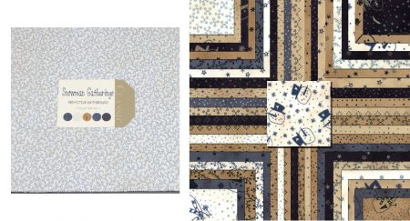 Snowman Gatherings Moda Layer Cakes-0