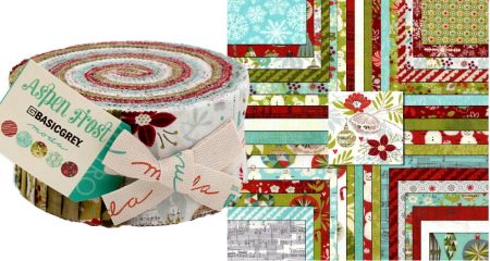 Aspen Frost Moda Jelly Roll-0