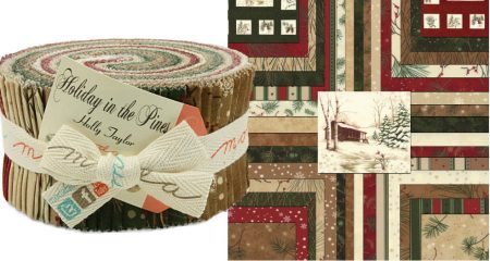Holiday In The Pines Moda Jelly Roll-0