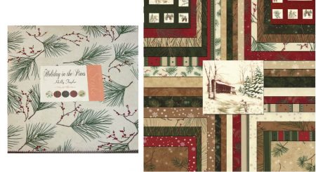 Holiday In The Pines Moda Layer Cakes-0