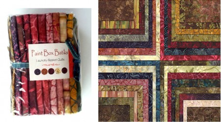 Paint Box Batiks Fat Eighth Bundle-0