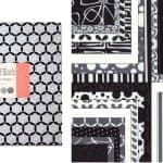 Shades of Black Moda Layer Cakes-0