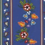 Savonnerie - 21633 13 - blue border stripe-0