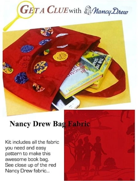 Get a Clue Nancy Drew Book Bag Kit-0