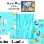 Ocean View Fat Quarter Bundle or Yardage-0