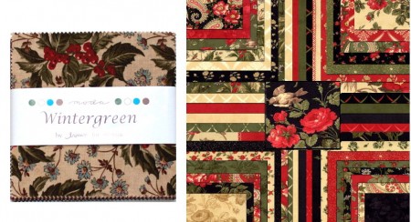 Wintergreen 5" Charm Pack-0