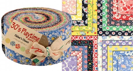 30s Playtime Moda Jelly Roll-0