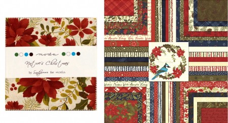 Natures Christmas 5" Charm Pack-0