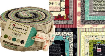 Road 15 Moda Jelly Roll-0