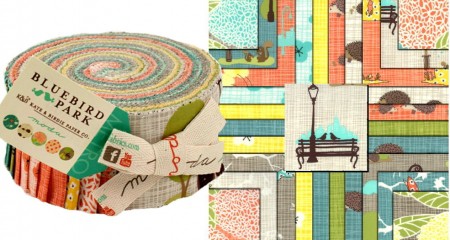 Bluebird Park Moda Jelly Roll-0