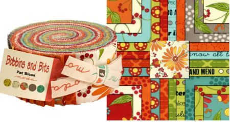 Bobbins and Bits Moda Jelly Roll-0