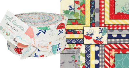April Showers Moda Jelly Roll-0