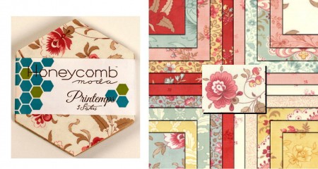 Printemps Honeycomb + Free Pattern-0