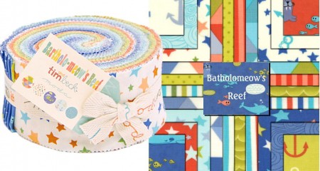 Bartholomeows Reef Moda Jelly Roll-0
