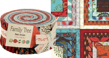 Family Tree Moda Jelly Roll-0