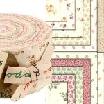 Floral Gatherings Shirtings Moda Jelly Roll-0