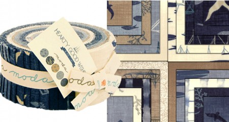 Hearty Good Wishes Moda Jelly Roll-0