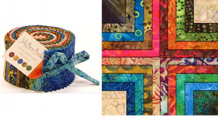 Jelly Bean Batiks Moda Jelly Roll-0