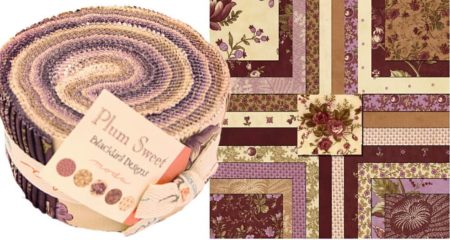 Plum Sweet Moda Jelly Roll-0