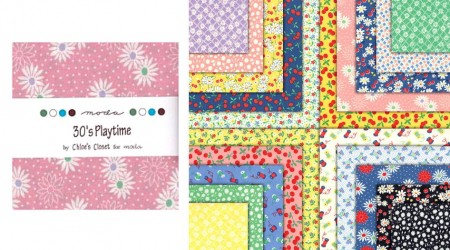 30s Playtime II 5" Charm Pack-0