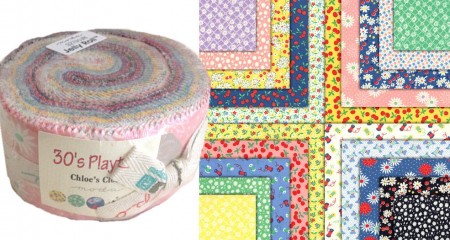 30s Playtime II Moda Jelly Roll-0