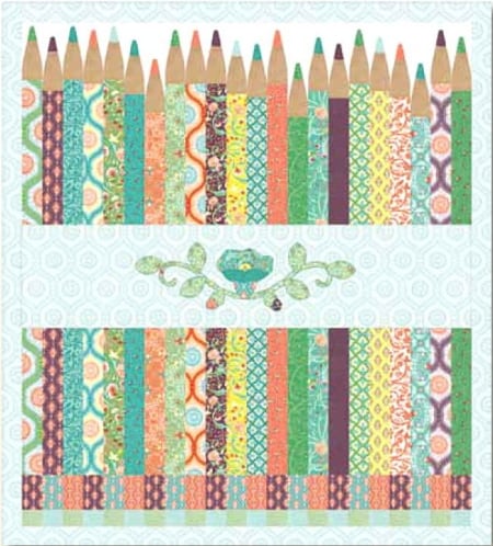 Pencil Box Quilt Kit-0